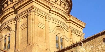 Imatge de l'esglèsia de Sant Andreu del Palomar.