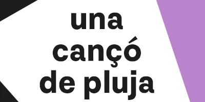 Fragment de la portada del llibre una canço de pluja.
