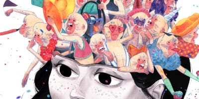 Fragment d'una il·lustració de l'artista Mai Egurza.