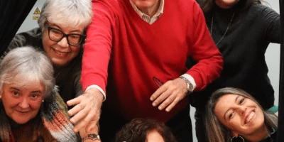 companyia de teatre entre bambalines.