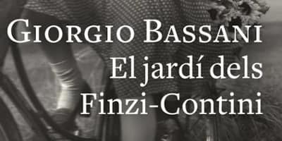 Fragment de la portada del llibre El Jardí dels Finzi Contini de Giorgio Bassani