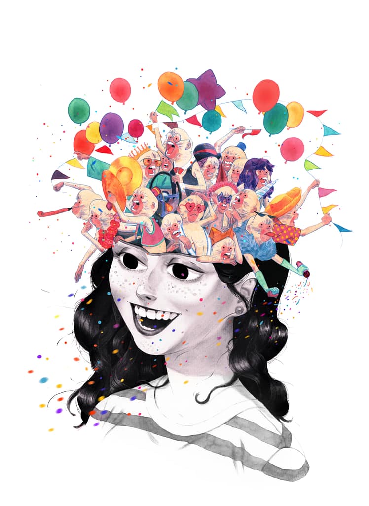 illustration by the artist Mai Egurza